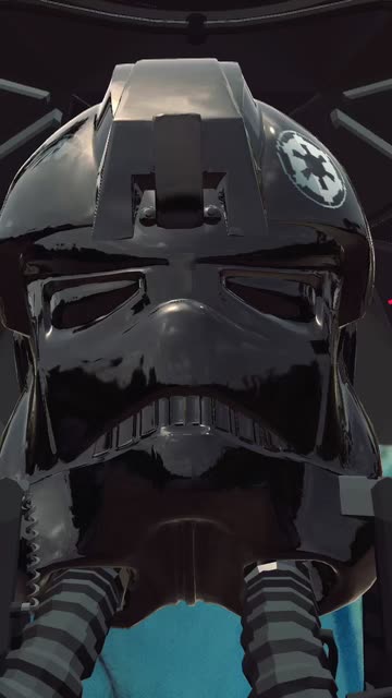 Preview for a Spotlight video that uses the Tie Fighter Pilot Lens