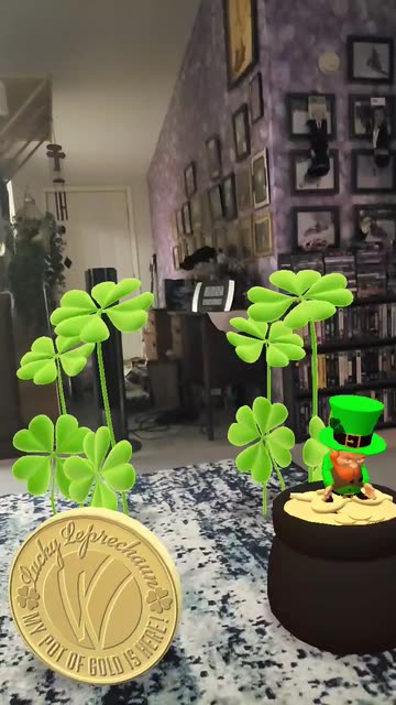 Preview for a Spotlight video that uses the Lucky Leprechaun Lens