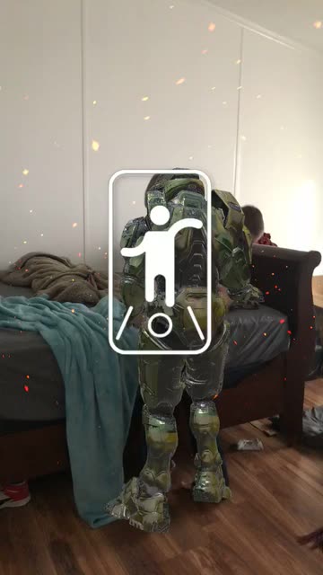 Preview for a Spotlight video that uses the Master Chief body Lens