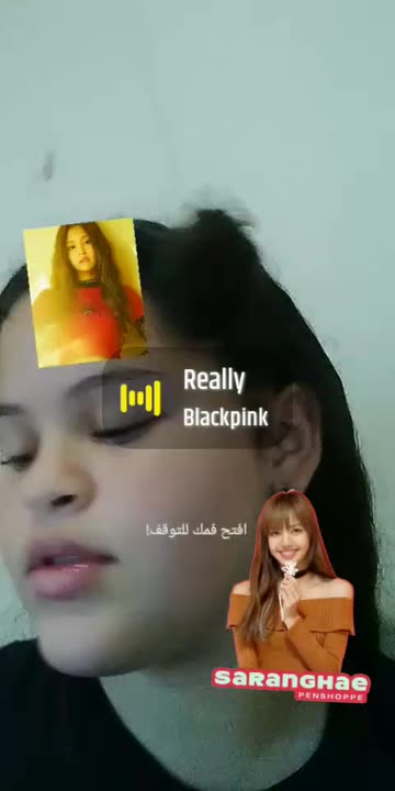 Preview for a Spotlight video that uses the BLACKPINK Lens