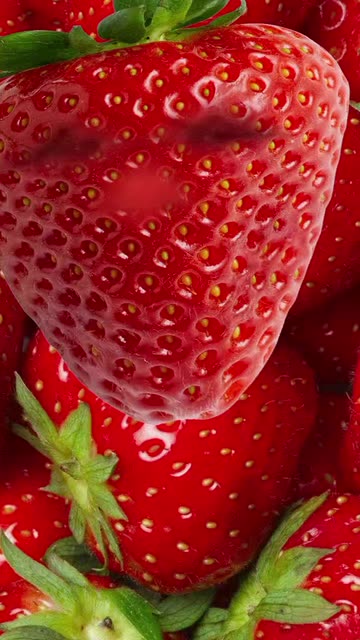 Preview for a Spotlight video that uses the single strawberry Lens