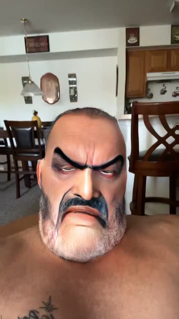 Preview for a Spotlight video that uses the Evil Cartoon Lens
