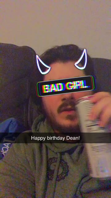 Preview for a Spotlight video that uses the Bad GirL Lens