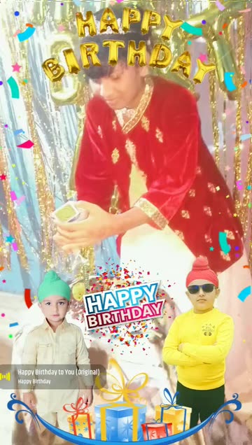 Preview for a Spotlight video that uses the Birthday Boys Lens
