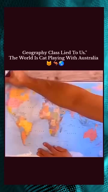 Cat Shaped World Map Videos