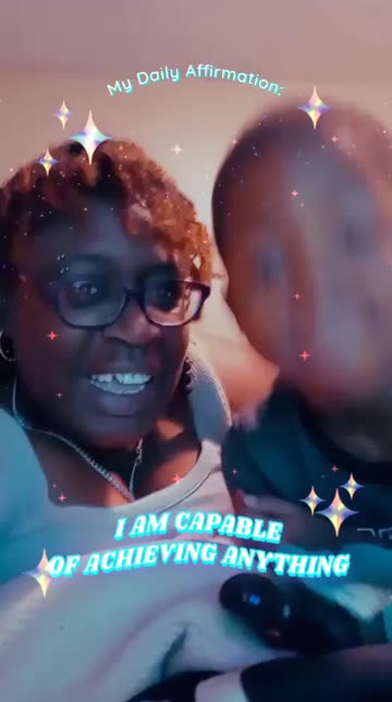 Preview for a Spotlight video that uses the Daily Affirmations Lens