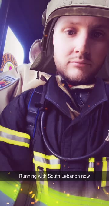 Preview for a Spotlight video that uses the Firefighter Lens