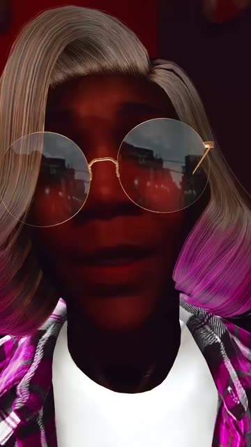 Preview for a Spotlight video that uses the Stylish Character Lens