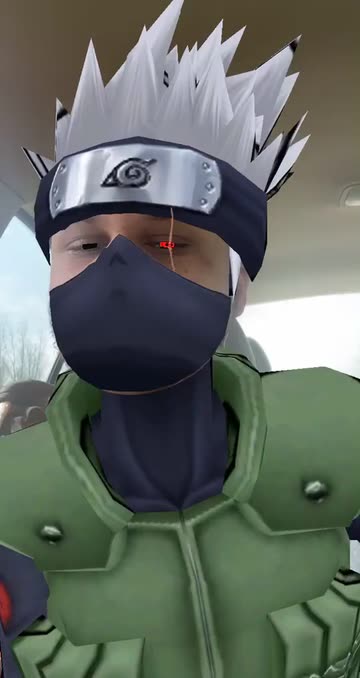Preview for a Spotlight video that uses the Kakashi Hatake Lens