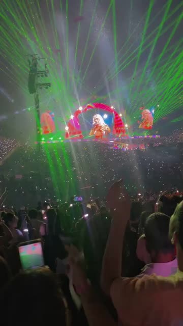 Preview for a Spotlight video that uses the Pink Butterflies Lens