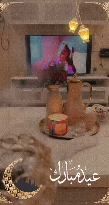 Preview for a Spotlight video that uses the Happy Eid ramadan Lens