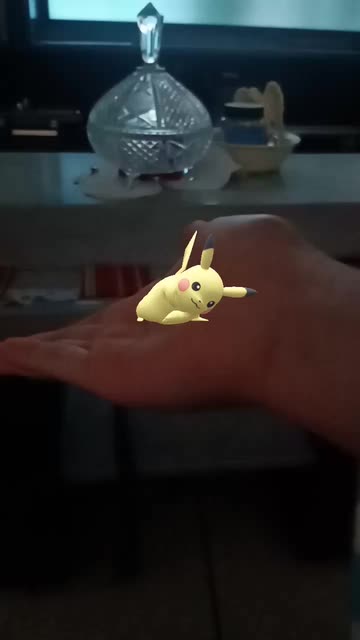 Preview for a Spotlight video that uses the Pikachu Lens