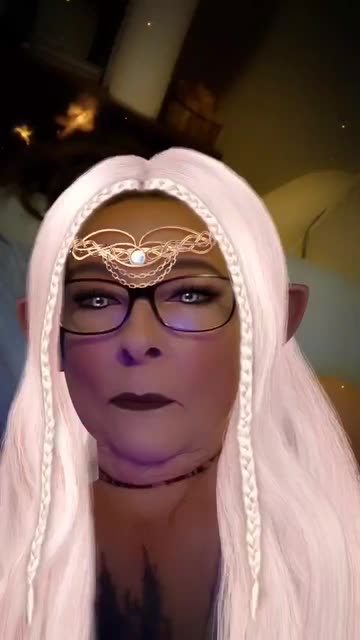 Preview for a Spotlight video that uses the Elf Hair Lens