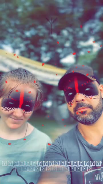 Preview for a Spotlight video that uses the ritual mask viking Lens