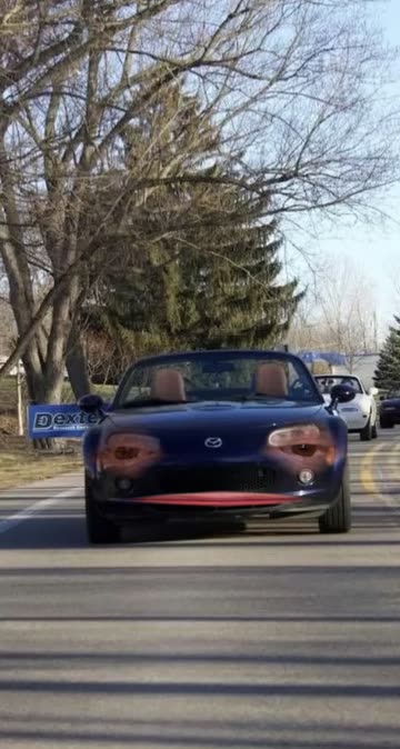 Preview for a Spotlight video that uses the NC Miata Face Lens