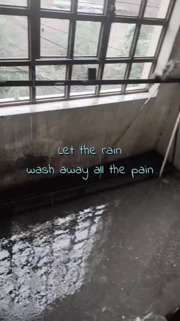 Preview for a Spotlight video that uses the Rainy quotes Lens