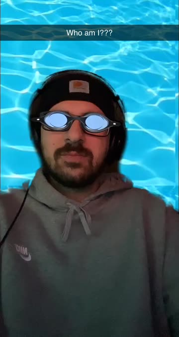 Preview for a Spotlight video that uses the swimming Lens