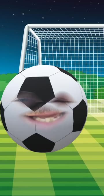 Preview for a Spotlight video that uses the Soccer Boss Lens