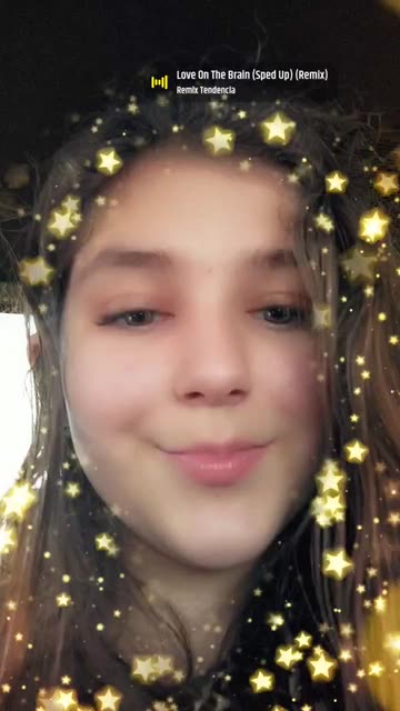 Preview for a Spotlight video that uses the Starry Face Lens