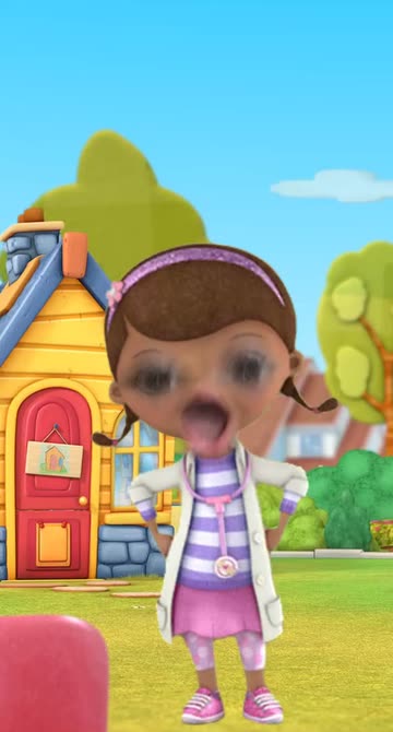 Preview for a Spotlight video that uses the Doc McStuffins Lens
