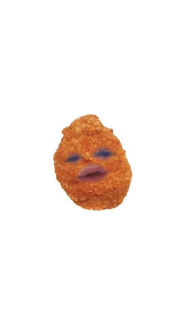 Preview for a Spotlight video that uses the You Chicken Nugget Lens