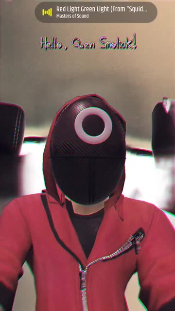 Preview for a Spotlight video that uses the Squid Game Lens
