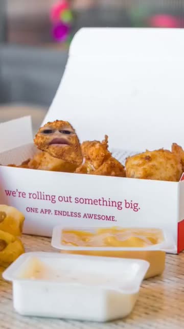 Preview for a Spotlight video that uses the Chick-Fil-A Nugget Lens