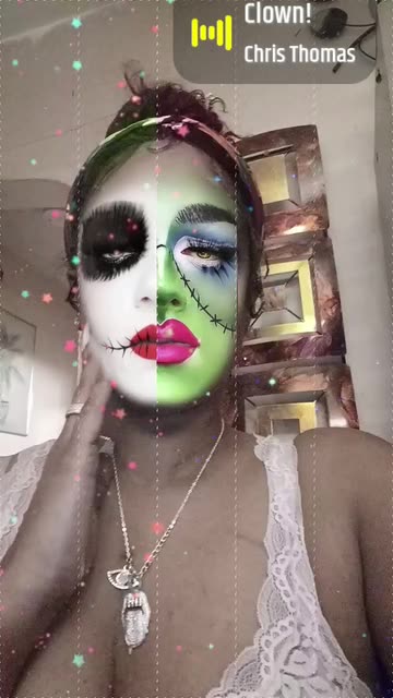 Preview for a Spotlight video that uses the Halloween Colors Lens