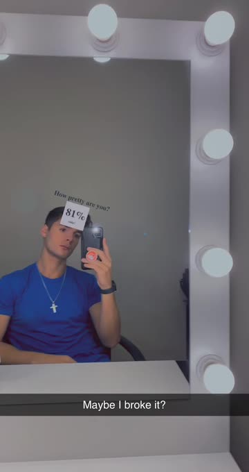 Preview for a Spotlight video that uses the how pretty are you Lens