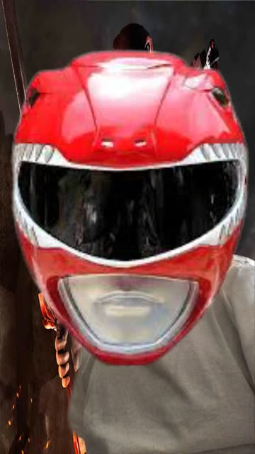 Preview for a Spotlight video that uses the Power Ranger Lens