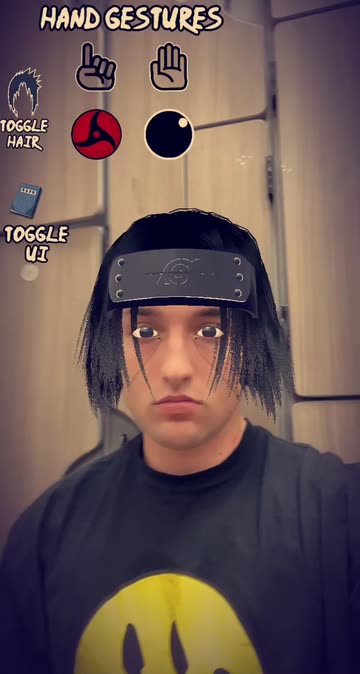 Preview for a Spotlight video that uses the Sharingan Itachi Lens