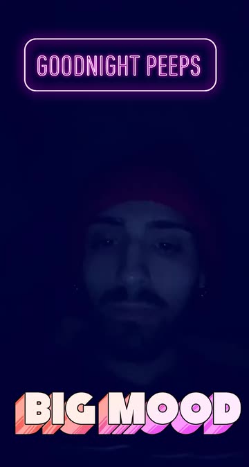 Preview for a Spotlight video that uses the Flashing Lights Lens