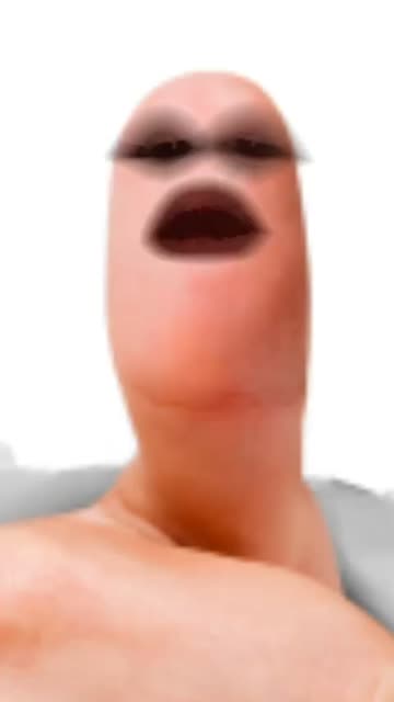 Preview for a Spotlight video that uses the Thumb Face Lens