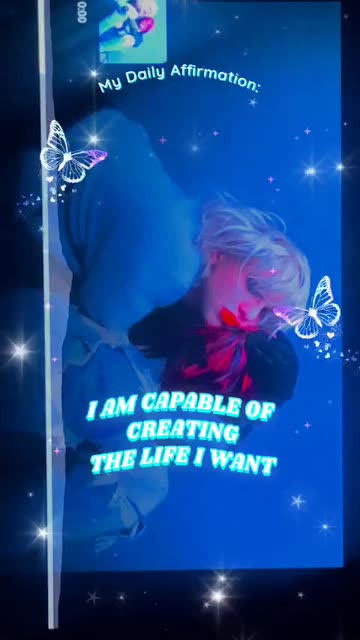 Preview for a Spotlight video that uses the Daily Affirmations Lens