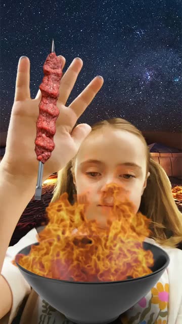 Preview for a Spotlight video that uses the Campfire BBQ Lens