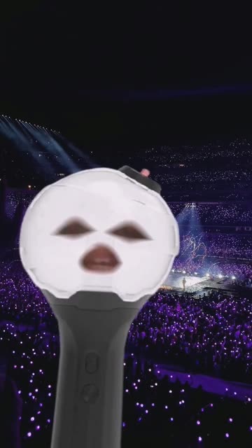 Preview for a Spotlight video that uses the BTS Lightstick Lens