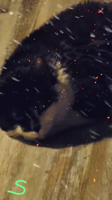 Preview for a Spotlight video that uses the snow queen Lens
