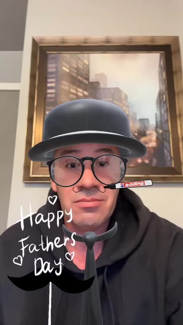 Preview for a Spotlight video that uses the Fathers Day Lens