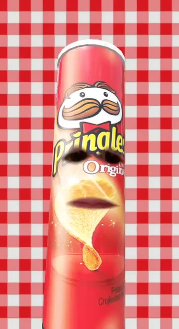 Preview for a Spotlight video that uses the Pringles Head Lens