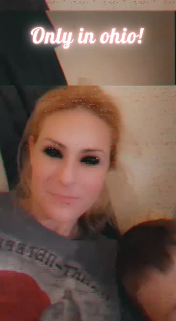 Preview for a Spotlight video that uses the Scary Face Lens