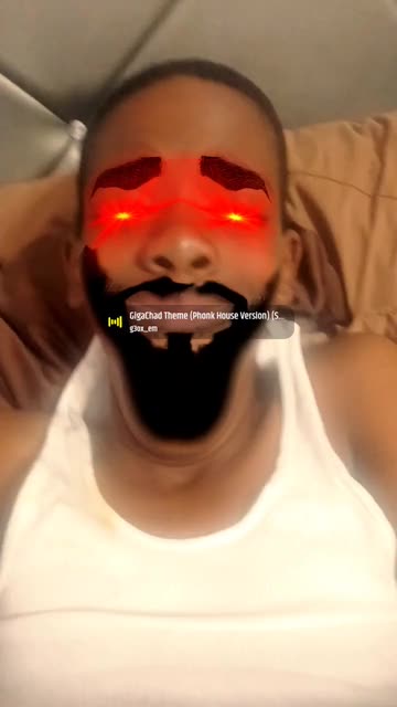Preview for a Spotlight video that uses the Giga Chad Mad Lens