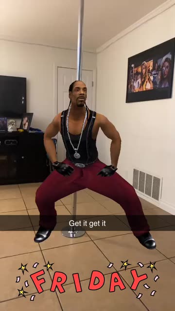 Preview for a Spotlight video that uses the Snoop Dogg Twerk Lens