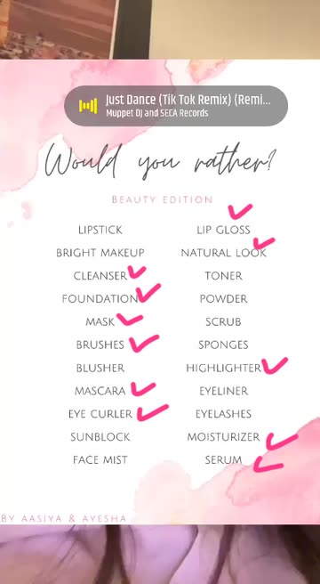 Preview for a Spotlight video that uses the Would you rather Lens