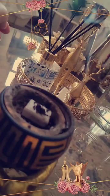 Preview for a Spotlight video that uses the Incense burner Lens