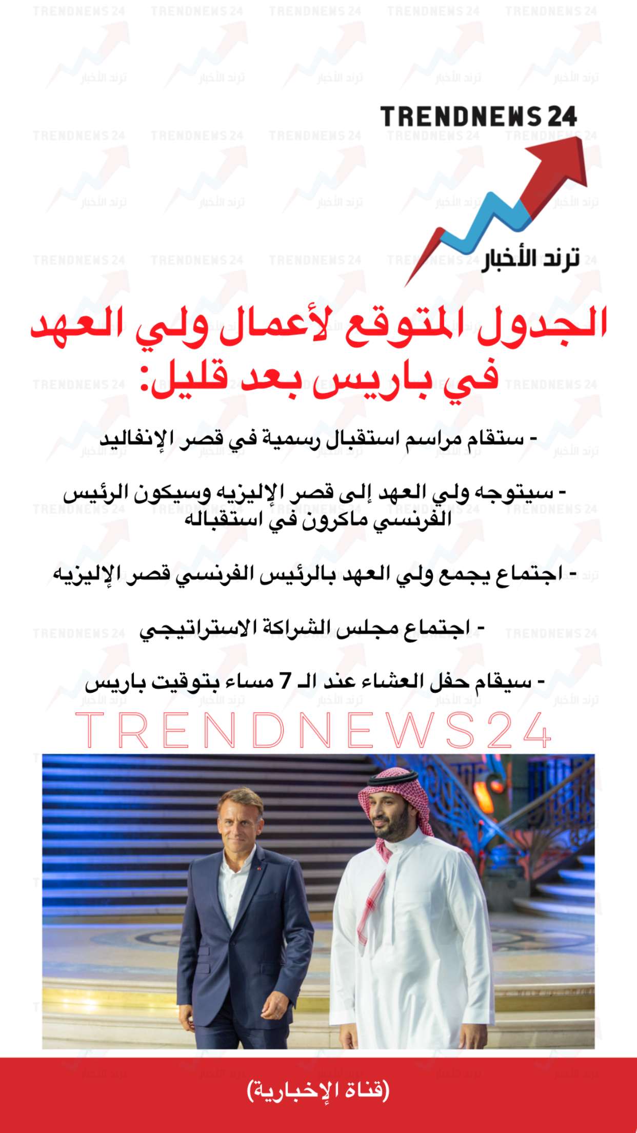 محتوى سناب شات لـ Trendnews24 ترند الاخبار