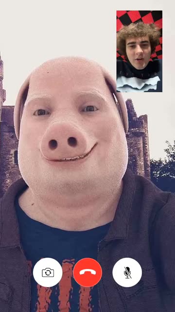 Preview for a Spotlight video that uses the John Pork facetime Lens