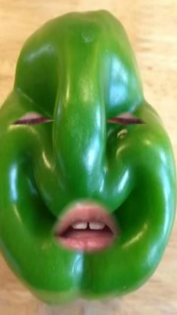 Preview for a Spotlight video that uses the green pepper Lens