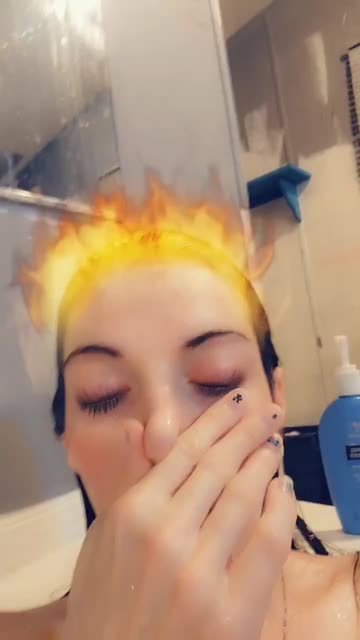 Preview for a Spotlight video that uses the Hair on Fire Lens