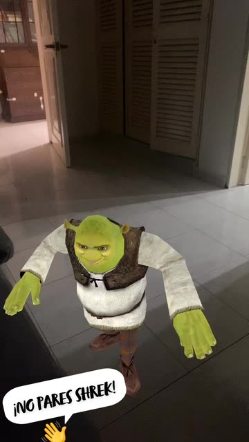 Shrek Dancing Lens by Priyanshu Chaturvedi - Snapchat Lenses and Filters