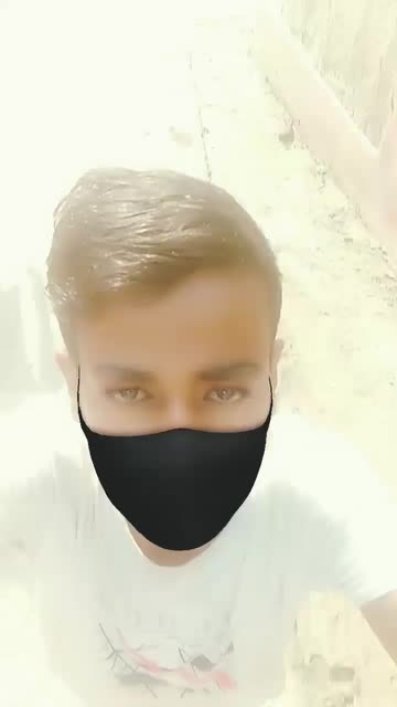 Preview for a Spotlight video that uses the Black Mask Lens